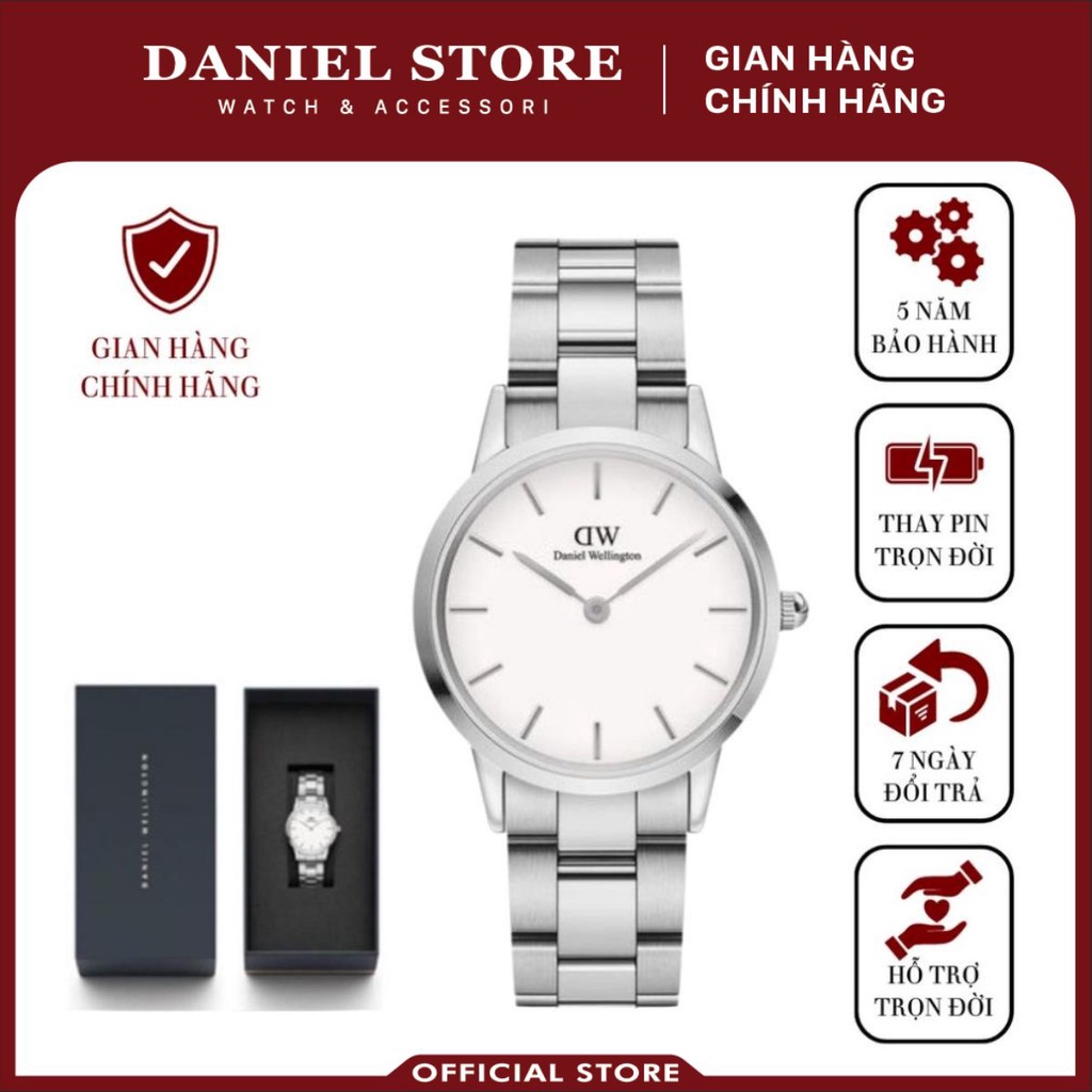 Đồng Hồ Nữ Daniel Welington Iconic Link Lumine 28mm & 32mm DW