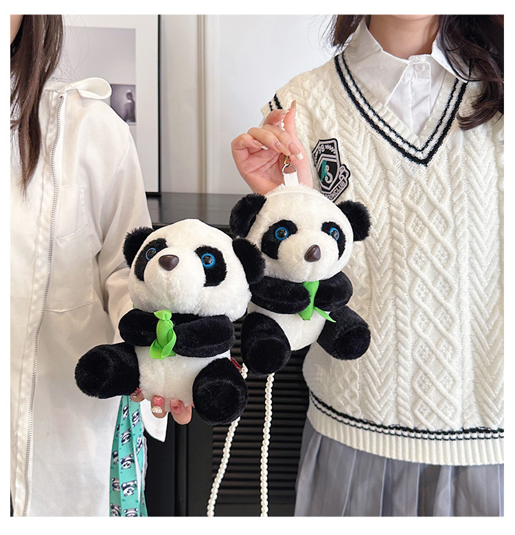 Túi Gấu Trúc Panda ôm ống trúc đeo chéo mini cute hottrend