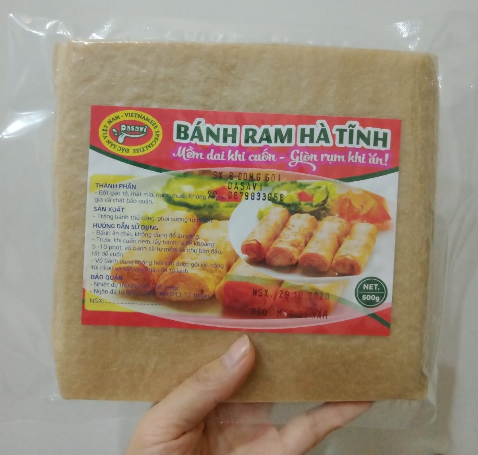 Vỏ Ram Hà Tĩnh hảo hạng - Đồ ăn vặt