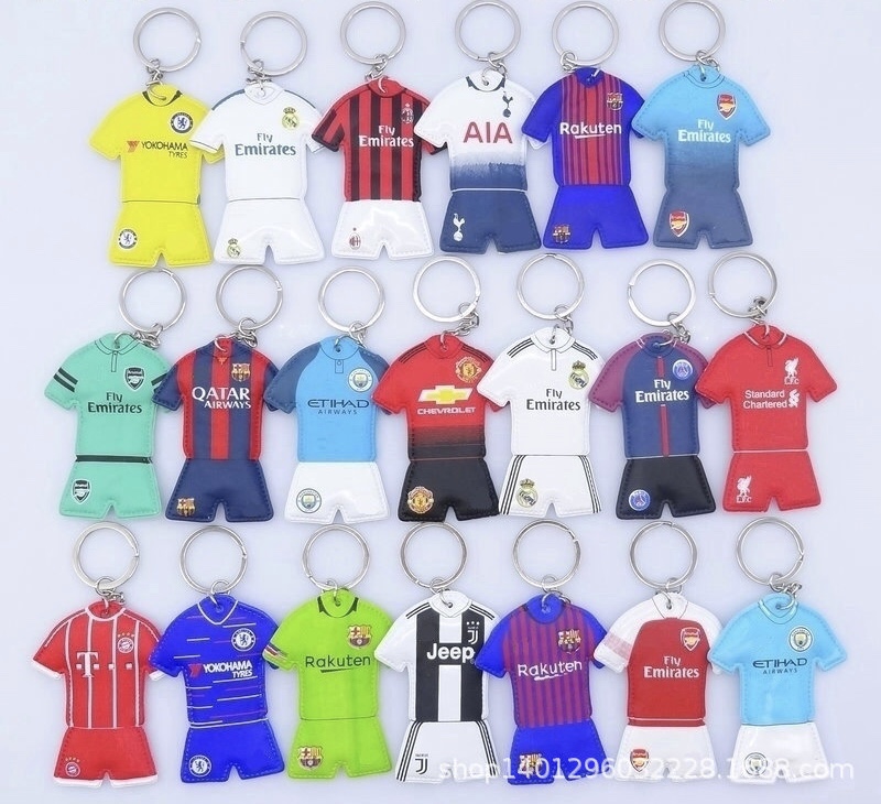 Móc khóa áo Mu - Chelsea - Barce - Real - Arsenal - Liverpool bền đẹp tiện dụng - LiDO Sports