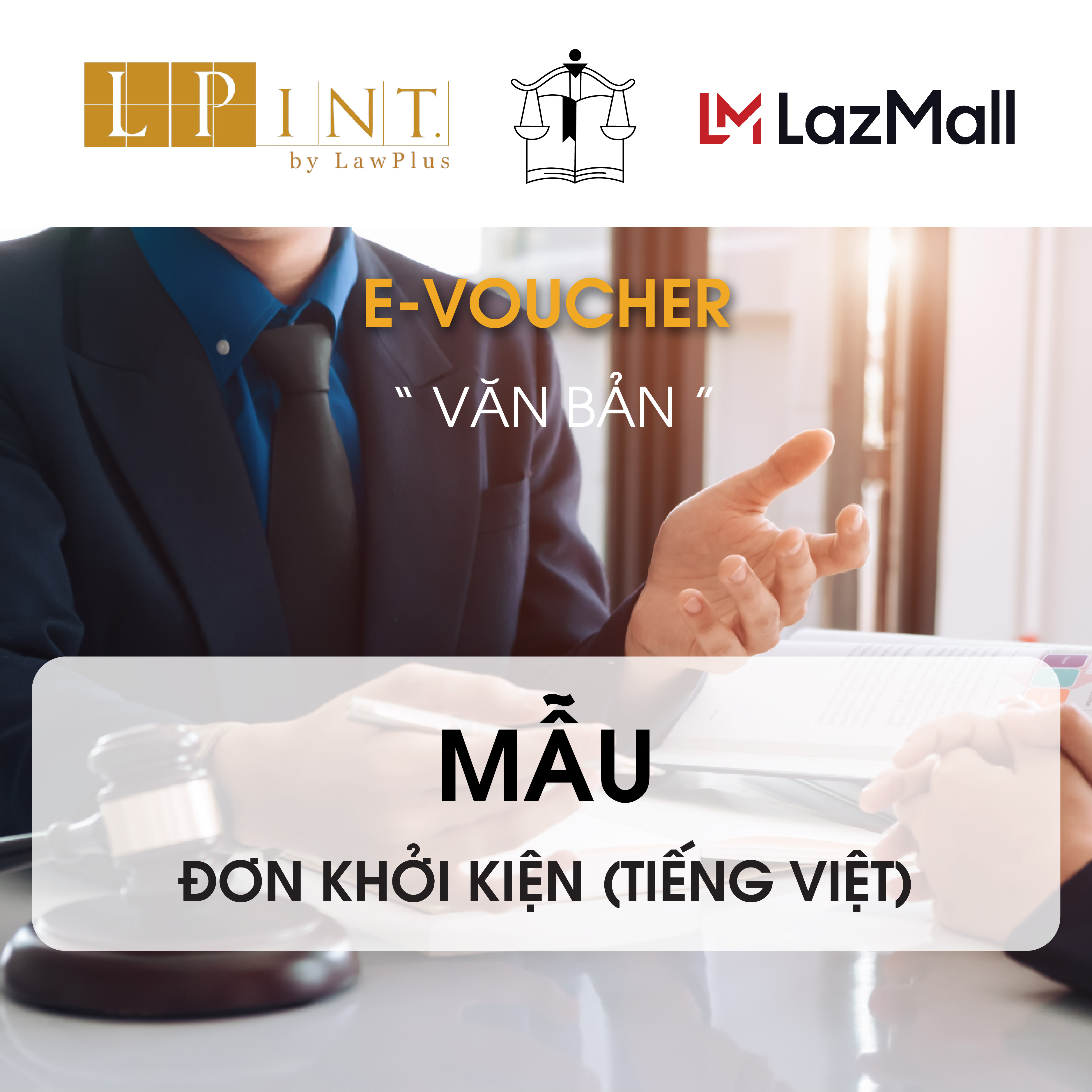 [E-VOUCHER] Mẫu Đơn Khởi Kiện (Tiếng Việt) - VB79 - Công Ty Luật LAW PLUS