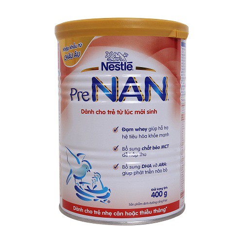 Sữa bột Pre Nan 400g, sản phẩm tốt, chất lượng cao, cam kết như hình, độ bền cao, xin vui lòng inbox shop để được tư vấn thêm về thông tin
