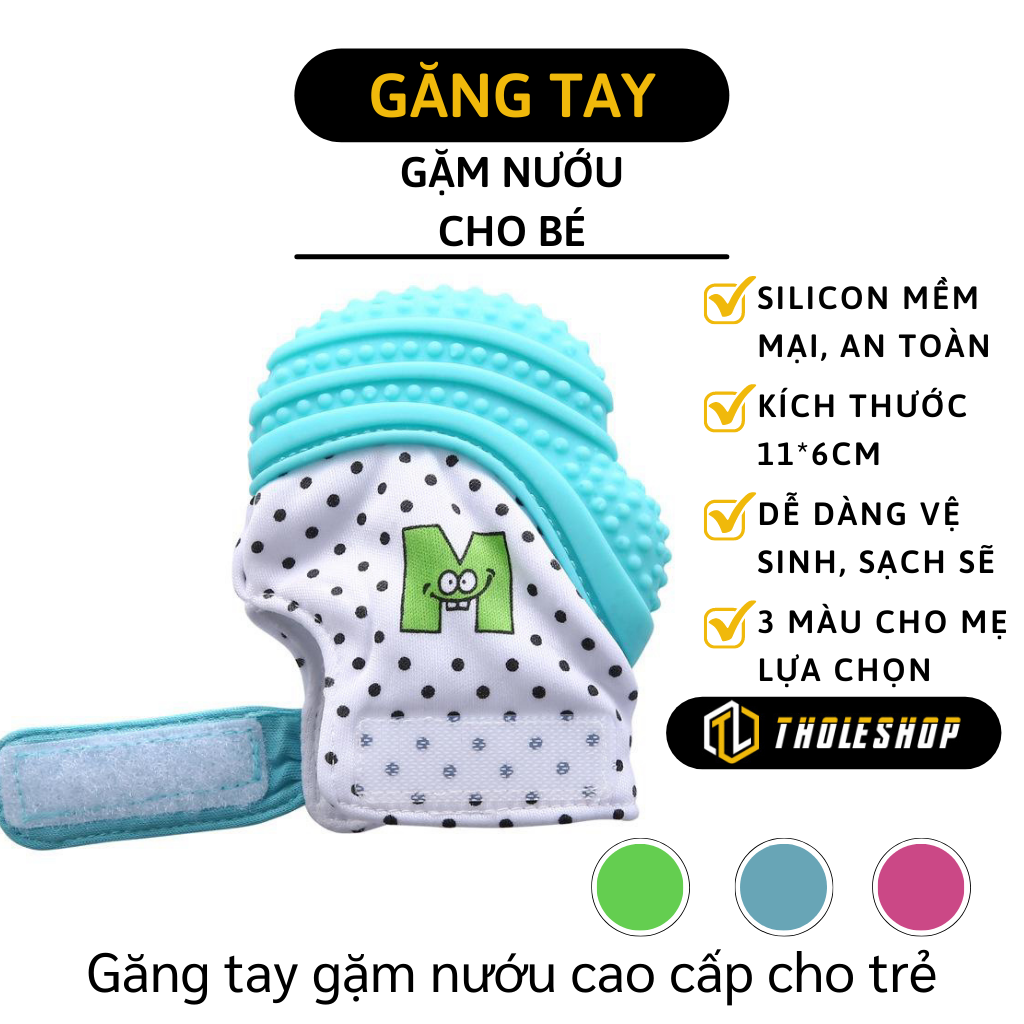 Bao tay cho bé gặm nướu - Găng tay gặm nướu cao cấp cho bé - Găng tay gặm nướu silicon - Bao tay cho trẻ sơ sinh