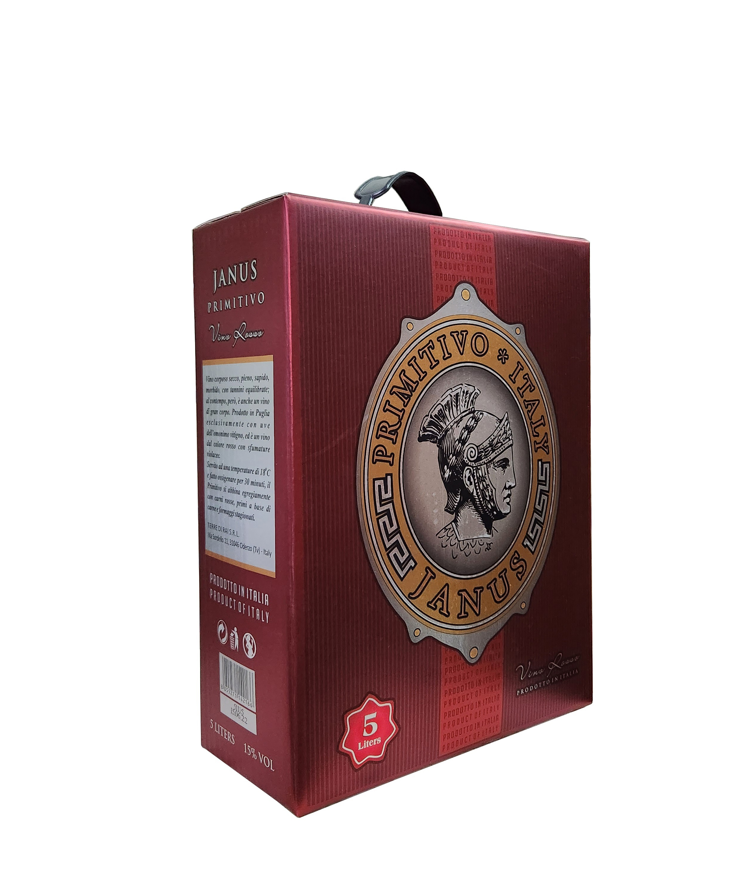 Rượu vang bịch Janus 5L