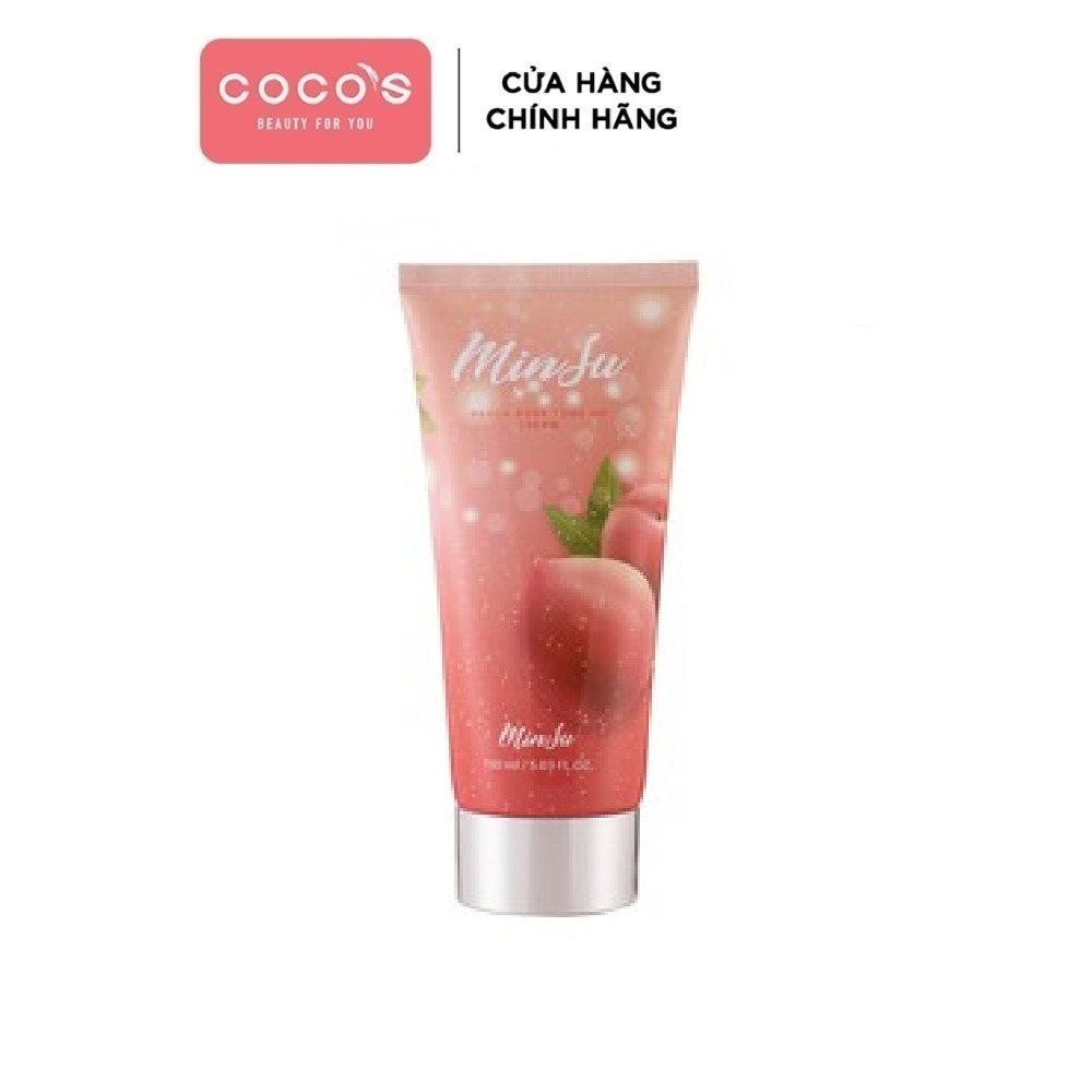 KEM ĐÀO DƯỠNG TRẮNG DA BODY MINSU PEACH WHIPPING TONE-UP CREAM