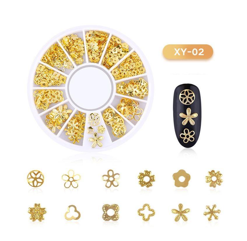 Hộp nail đính móng tay mix cực đẹp