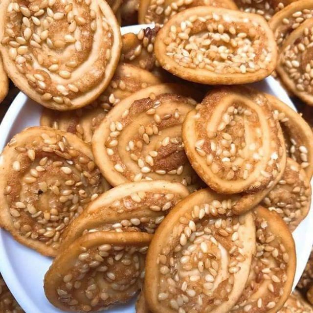 Bánh tai heo mè 100g