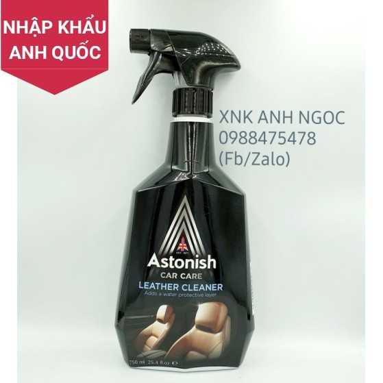 [NHẬP KHẨU] Bình Xịt Vệ Sinh Ghế Xe Ô Tô Bọc Da Astonish C2101 (750ml) - Tẩy rửa ô tô nhập khẩu Anh