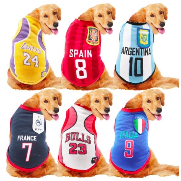Áo cho chó lớn áo ba lỗ màu ngẫu nhiên cho chó golden husky alaska chó bull áo bóng rổ cho chó lớn