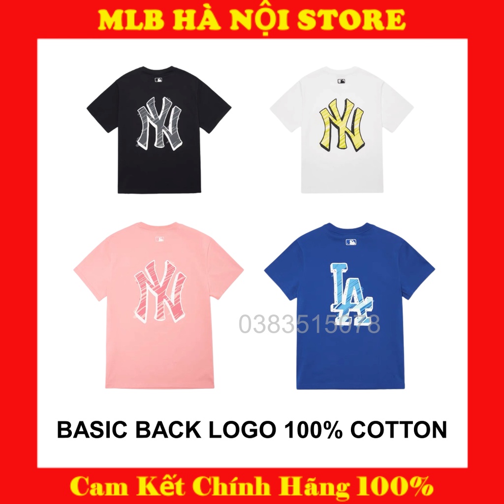 Áo Phông MLB Basic Mega Logo Overfit LA Dodgers 3ATSB043307BLS
