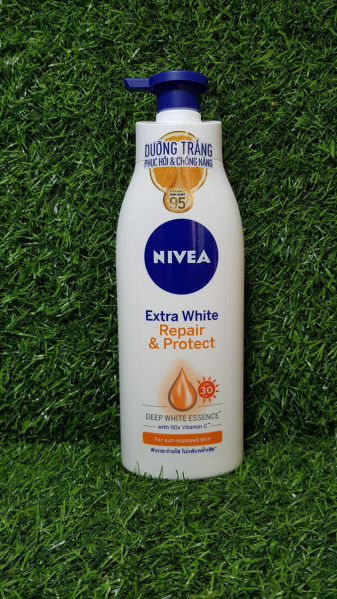 [HCM]Sữa dưỡng thể dưỡng trắng Nivea Extra White Repair & Protect SPF30 PA++ 350ml