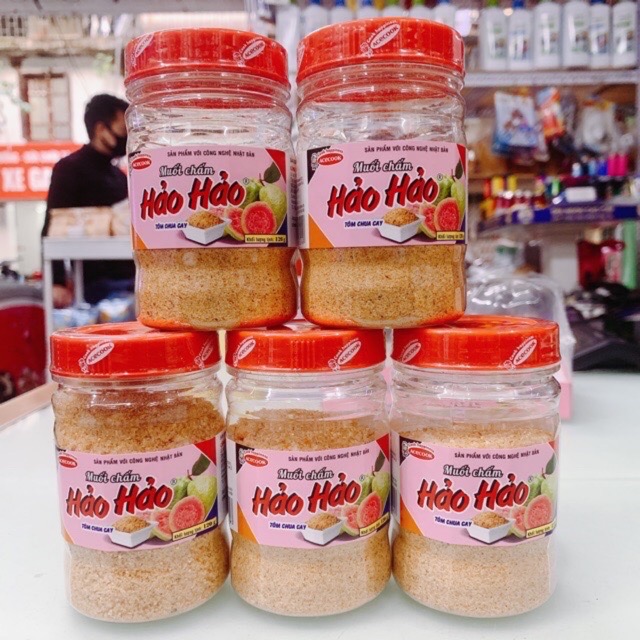 ( Đặc Sản )Muối  Hảo Hảo Chính Hãng  Việt Nam - Lọ 120gr\gia vị  Hảo Hảo\bột canh hảo hảo chính hãng\muối chấm chua cay\muôi Tôm Hảo Hảo\bột canh mì tôm hảo hảo\Muối chấm hoa quả\muối chấm hải sản