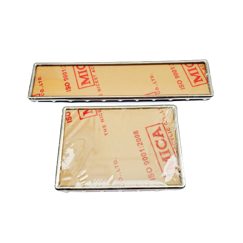 Khung biển số ô tô dài vuông có viền chịp dễ dàng lắp đặt tại nhà thay thế cho khung đã cũ dùng cho biển kích thước cũ