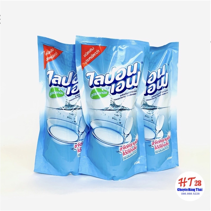 Nước rửa chén-bát lipon thái lan túi 550ml