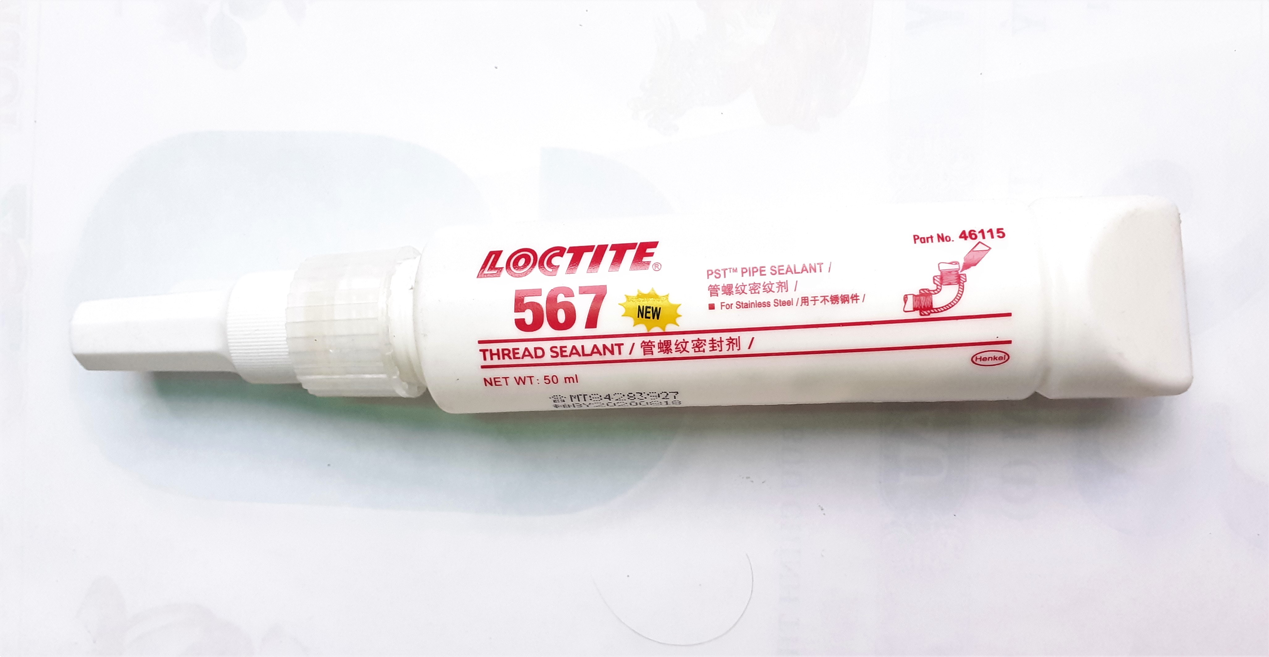 Keo làm kín ren cho các ren ống hơi, dầu nhớt.. Loctite 567 - 50ml