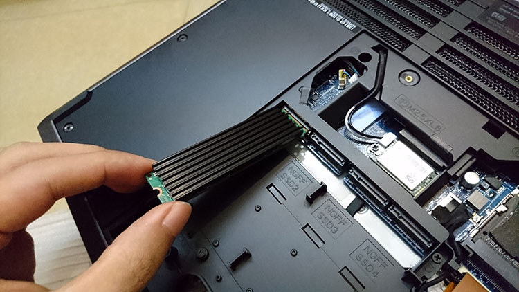Bộ tản nhiệt cho SSD M.2 chuẩn 2280 (M.2 Heat Sinks) Nvme Gen3, Gen4 bằng Nhôm