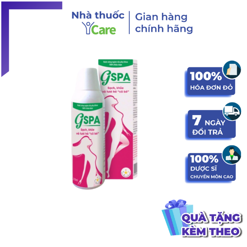 Dung dịch xông ngâm rửa phụ khoa Gspa chai 250ml