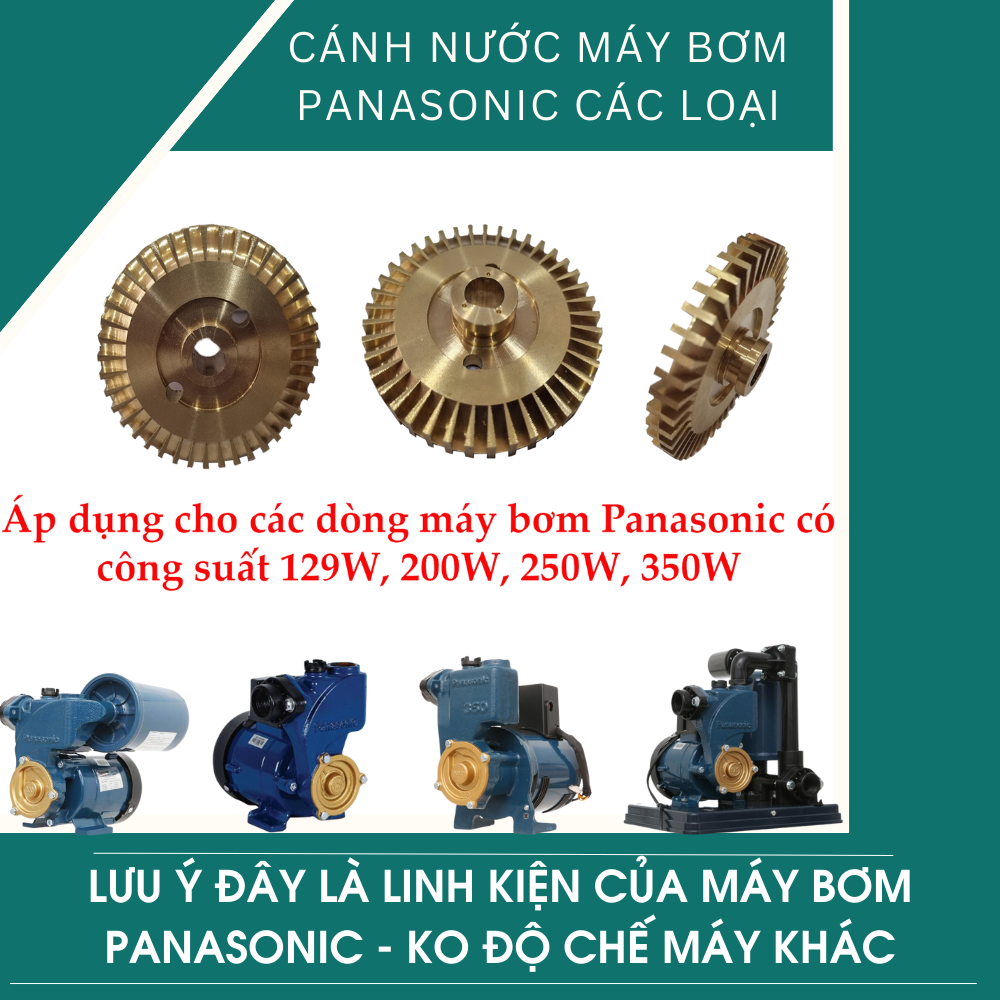 Cánh nước máy bơm panasonic các loại