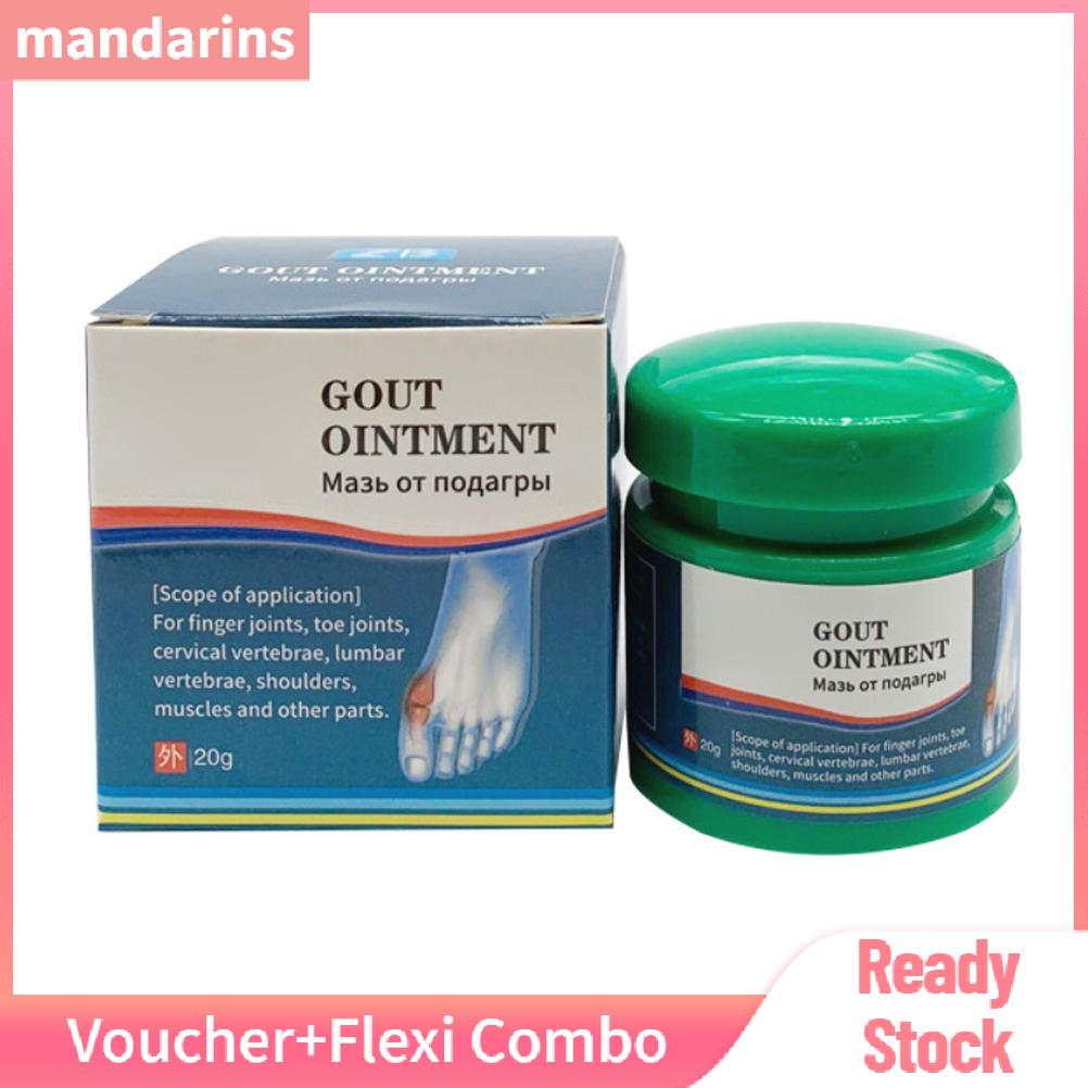 【Bán Chạy 】Gout Ointment Hand Foot Thumb Arthritis Massage Cream Finger Joint Knee Ointment