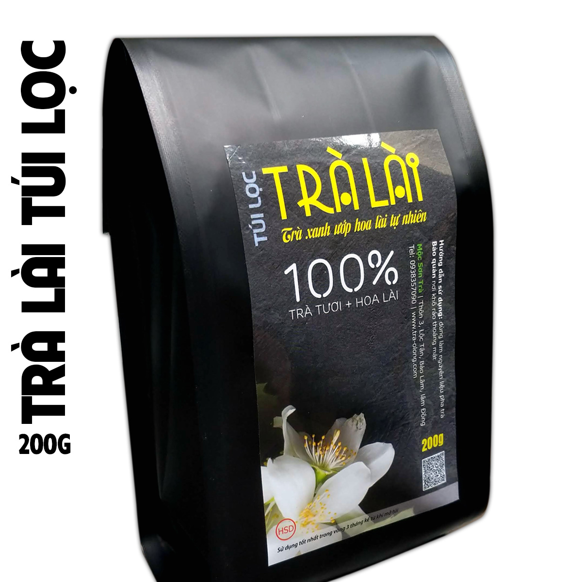 Trà lài túi lọc thượng hạng mộc sơn túi 200g 500g | vị trà đậm đà hương lài tự nhiên