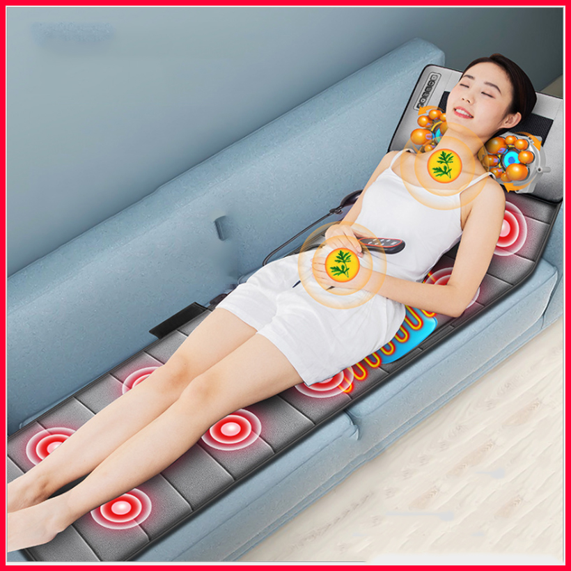 Đệm ( Nệm ) massage toàn thân Sauron, Đệm massage gia đình, đệm massage toàn thân vai gáy, lưng, hông đa chức năng, Đệm ghế tựa lưng dành cho người lớn tuổi