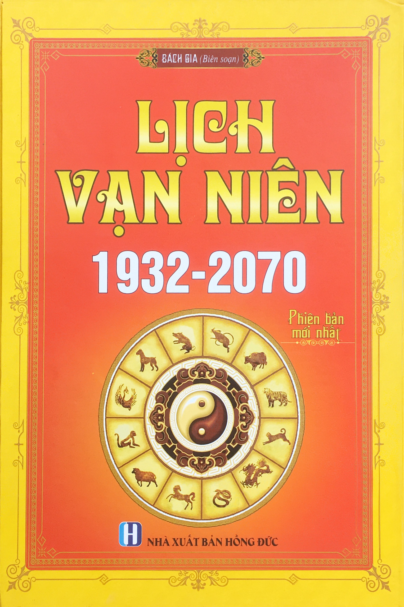 Sách - lịch vạn niên 1932 - 2070 - bìa cứng