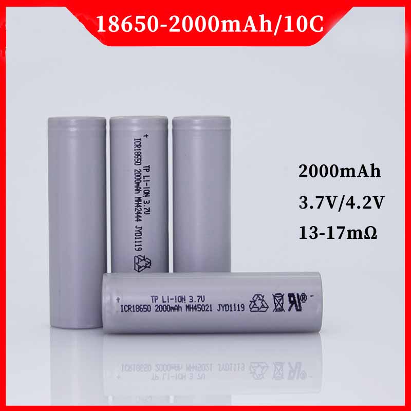 Pin 18650 tianpeng lithium 2000mah 10c pin lithium 3.7v công cụ điện