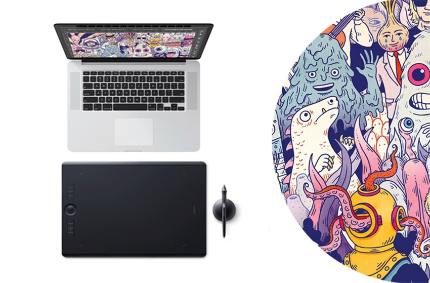 [FreeshipMAX] BẢNG VẼ ĐIỆN TỬ WACOM INTUOS PRO LARGE (PTH-860) - MỚI 100%