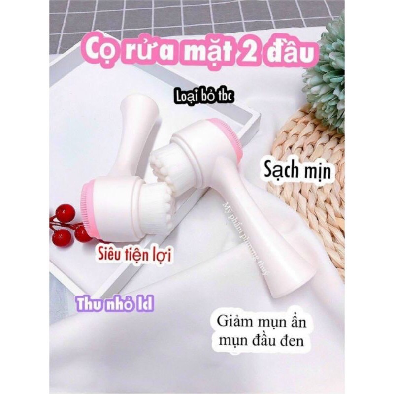 Cọ rửa mặt 2 đầu thần thánh