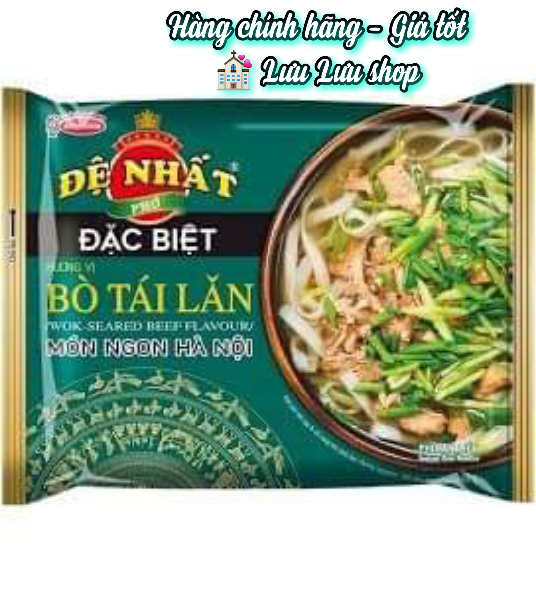 Phở bò tái lăn đệ nhất gói 68g