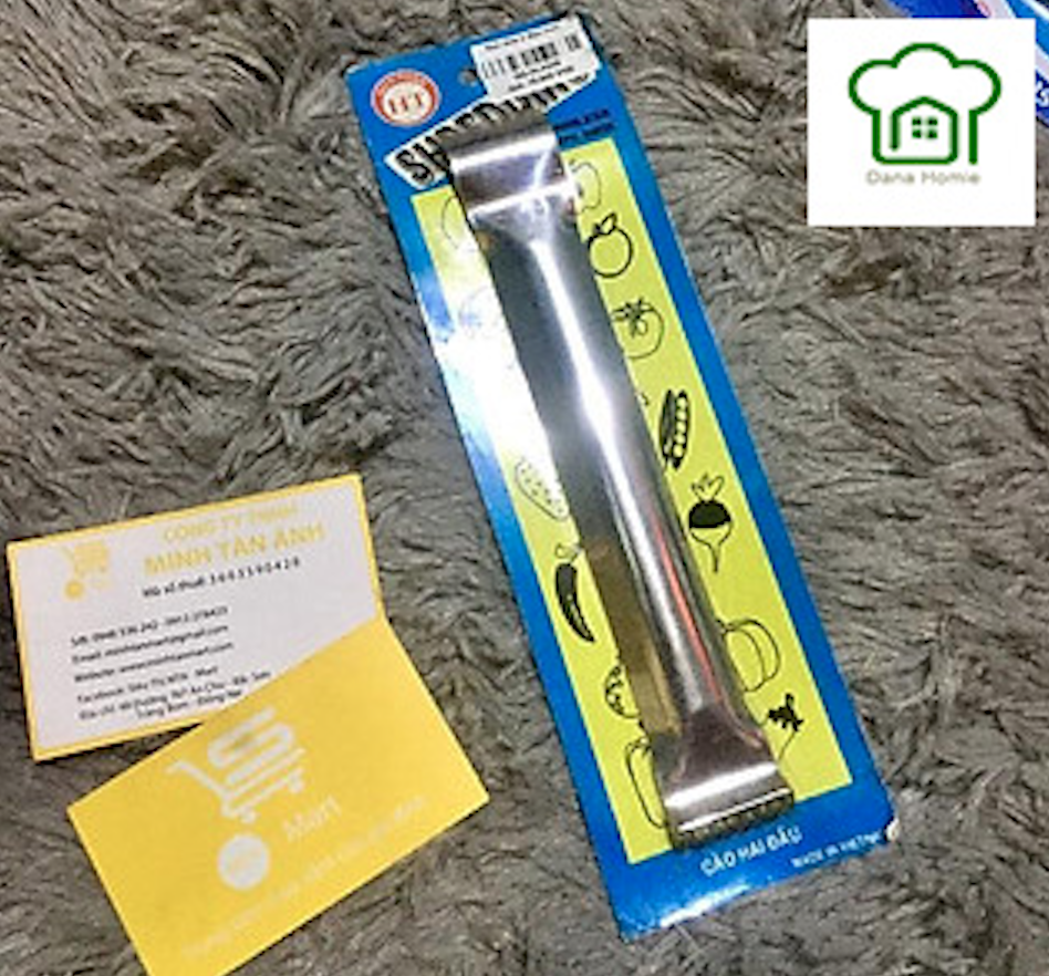 Dụng cụ nạo dừa, bào sợi rau củ và đánh vẩy cá đa năng inox 2 đầu