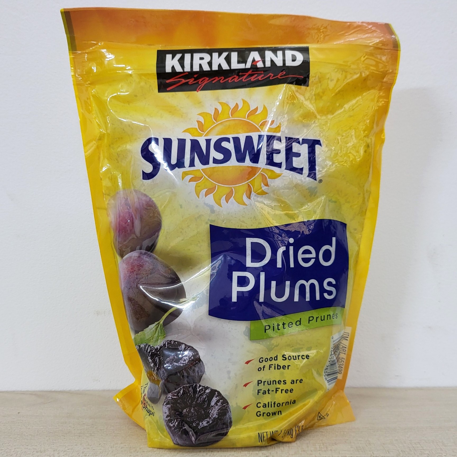 KIRKLAND Túi 1.59 Kg MẬN SẤY KHÔ SUNSWEET Dried Plums Pitted Prunes