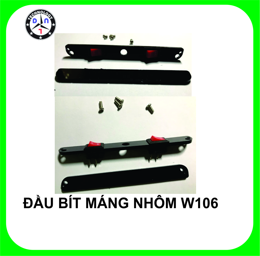 [HCM]ĐẦU BÍT MÀNG NHÔM W106