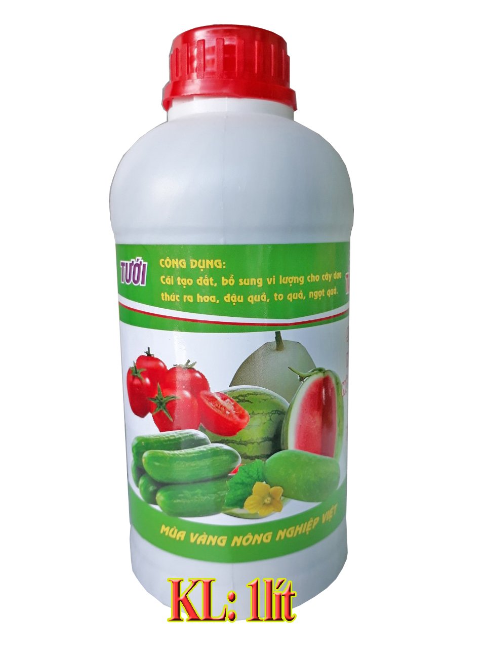 Phân bón tảo biển cải tạo đất, bổ sung vi lượng, thúc ra hoa đậu quả, trái ngọt chai 1000ml