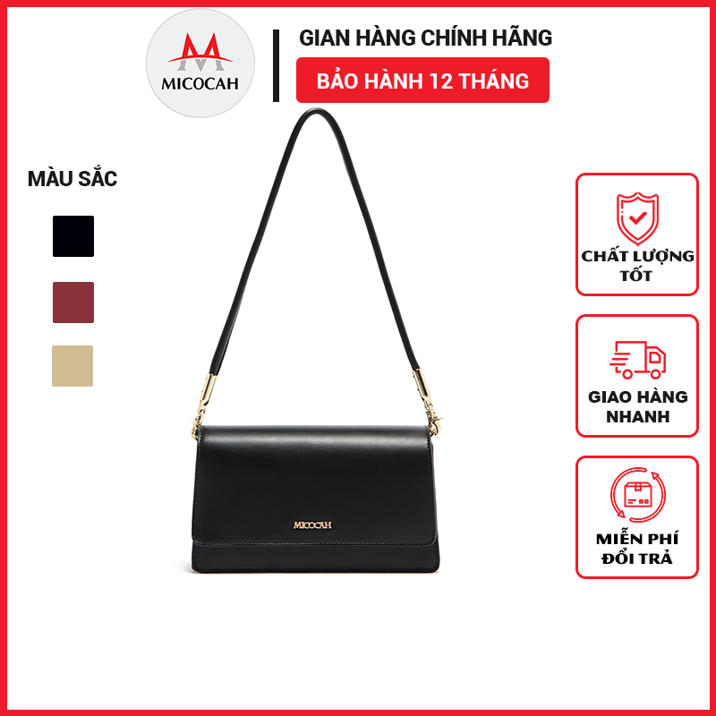 Túi Xách Nữ Đeo Chéo Đeo Vai Chính Hãng MICOCAH  Dáng Công Sở Thời Trang Nhiều Ngăn Tiện Dụng Da Cao Cấp Cực Đẹp MC21 - Micocah Mall