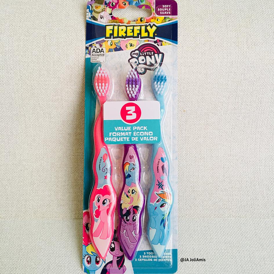 BỘ BÀN CHẢI ĐÁNH RĂNG TRẺ EM FIREFLY - MẪU BÉ GÁI - PONY