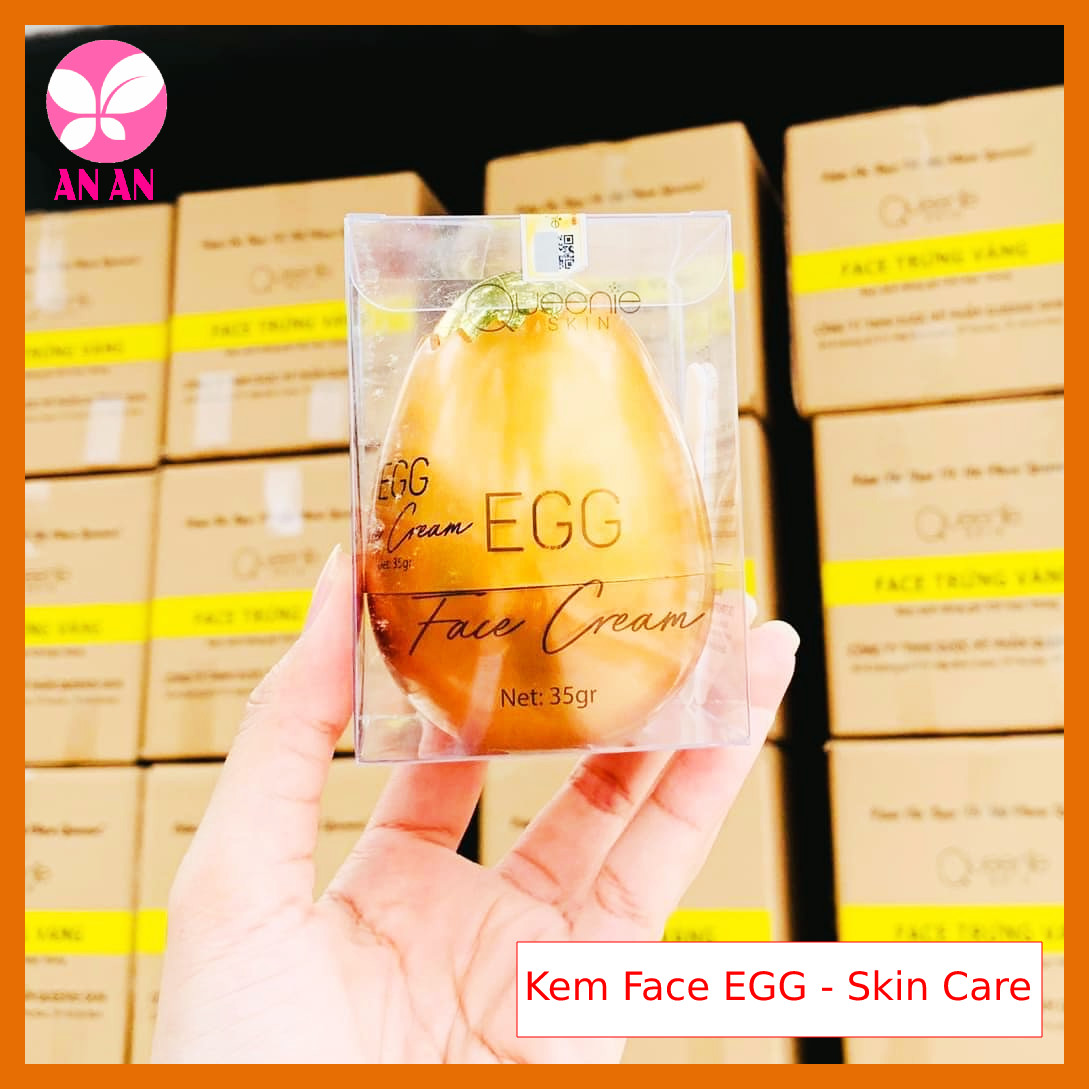 Kem Face Egg Skin Care 35gr - Kem Face Trứng gà Mẫu mới 2022 Chính hãng