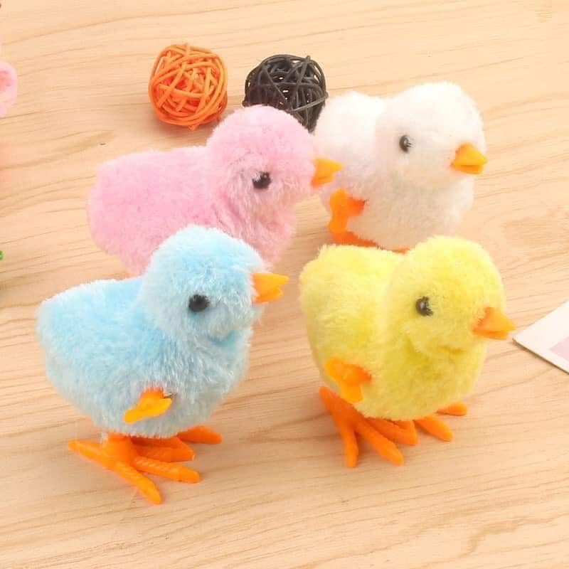 Gà dây cót, con gà vặn dây cót đồ chơi cho bé - Đồ chơi trẻ em - Gà nhảy vặn cót _ Niki Store
