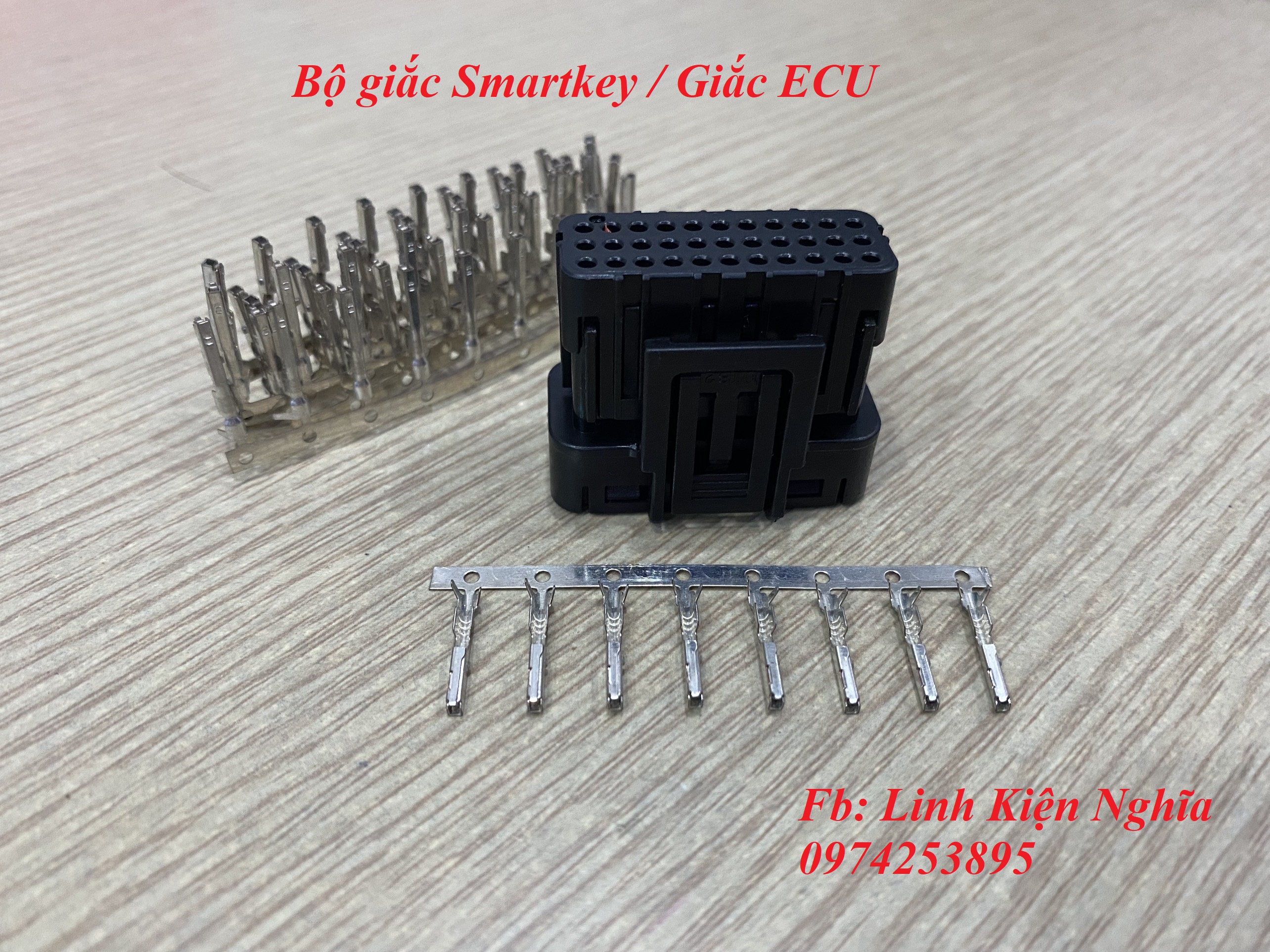 Bộ giắc ECU Giắc nhựa Smartkey