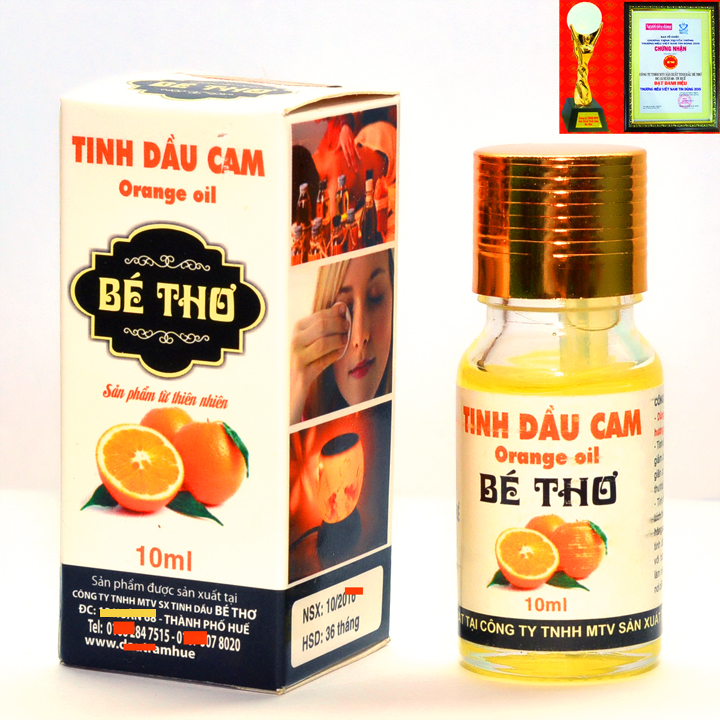 Tinh dầu cam ngọt Bé Thơ loại 10ml
