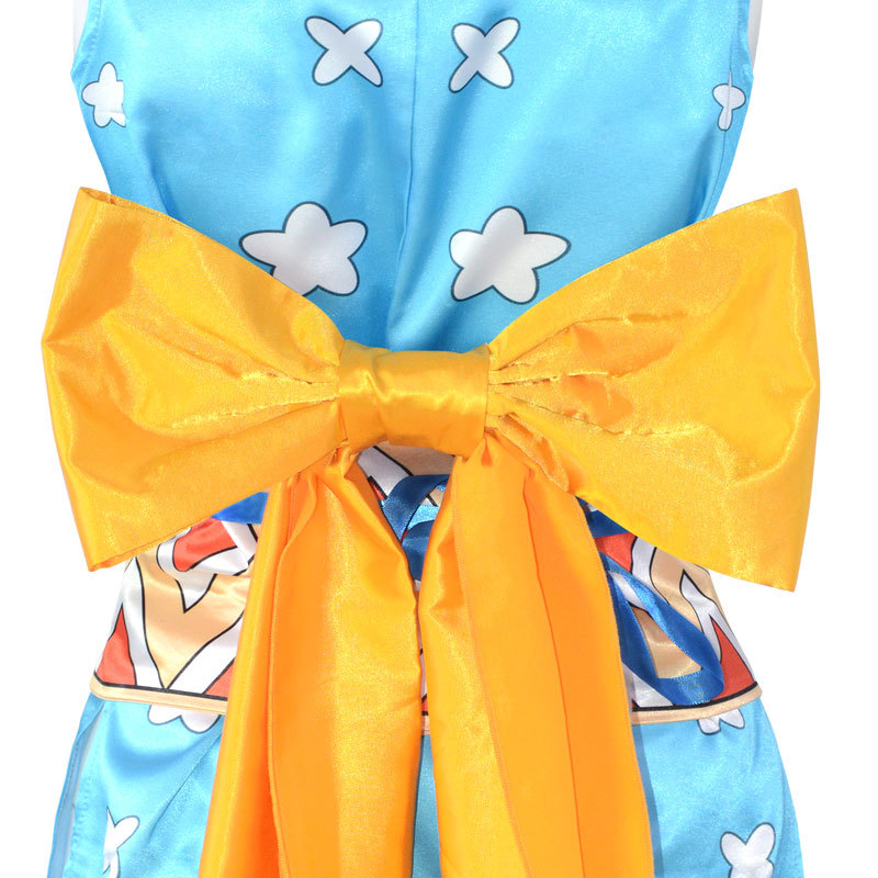 Anime Nami cos Quần Áo Halloween Nami Kimono Ngắn In Satin Gợi Cảm cosplayhot