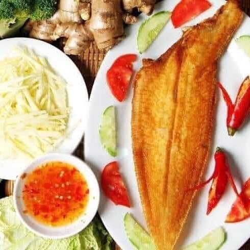 Khô cá lưỡi trâu lớn 1 nắng - đặc sản cần giờ