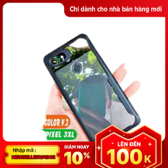 Ốp lưng Google Pixel 3xl chống sốc clear color ver 2 chất lượng đảm bảo và cam kết hàng đúng mô tả