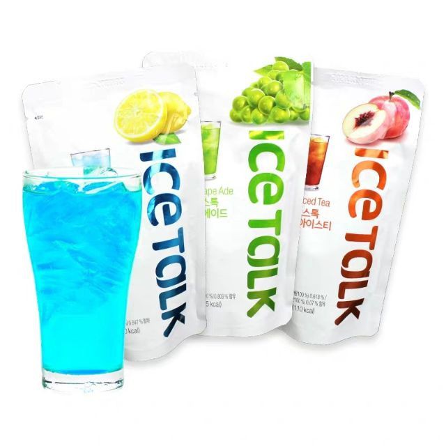 Nước trái cây lạnh ice talk hàn quốc
