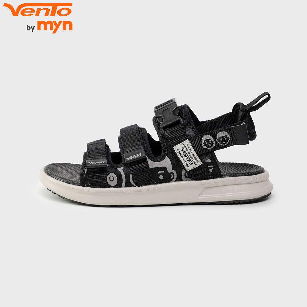 Sandal Vento Nữ NB80 Đen -  Đế Bọt Biển Độ Bền Cao - Chính Hãng 100%