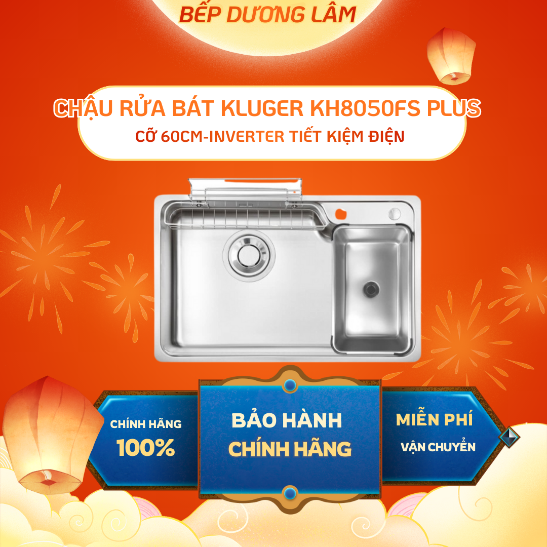 Chậu rửa bát Kluger KH8050FS Plus | HÀNG CHÍNH HÃNG