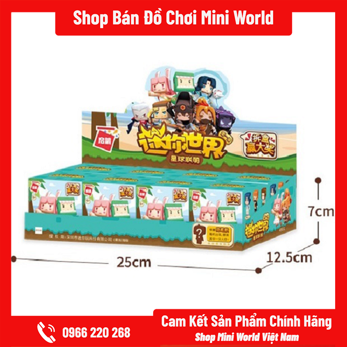 Mô hình mini world nhân vật bí ẩn series 1