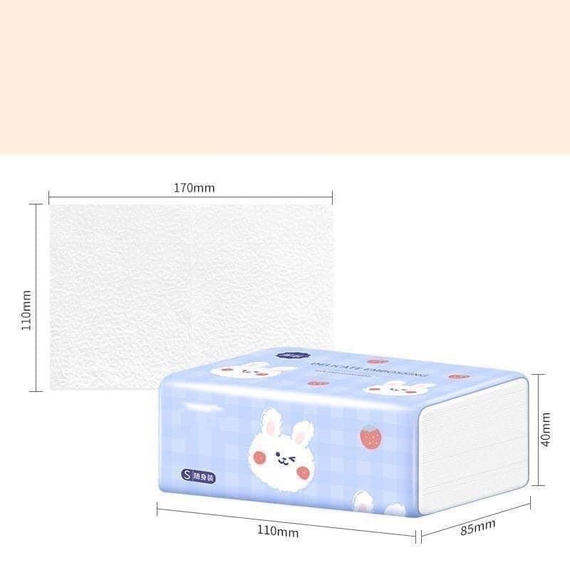 Mã HCSALE15 giảm 10% đơn 250K] [ Freeship HCM ] Thùng 40 Gói giấy ăn thỏtrắng siêu dai siêu mịn( Nội địa trung ) giá cạnh tranh