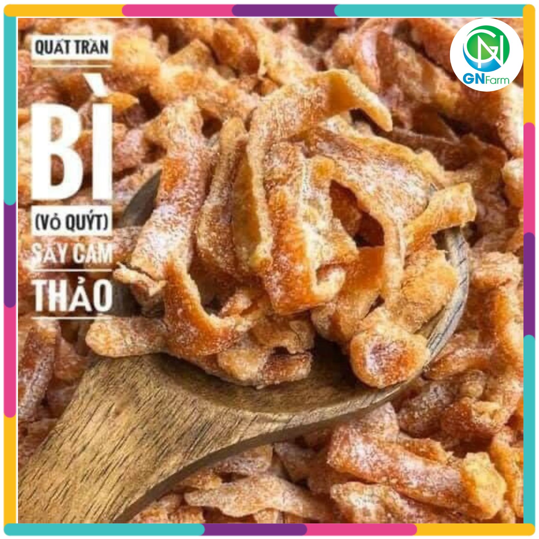 Mứt quất trần bì sấy cam thảo vỏ quýt xí muội siêu ngon - túi 1kg