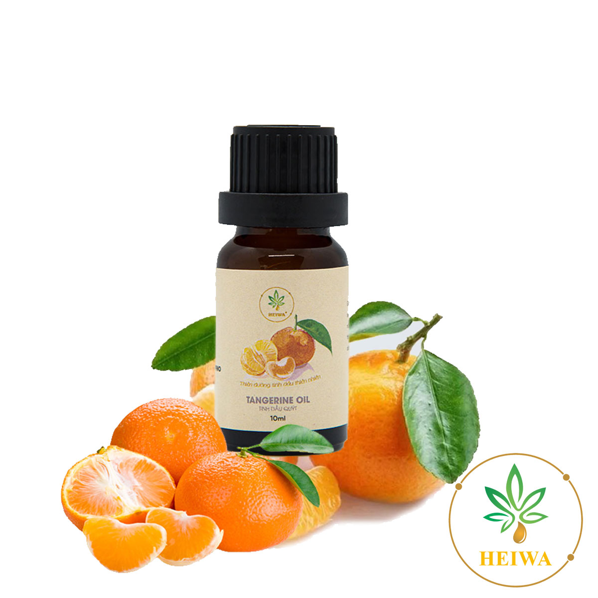 [GIẢM SỐC]Tinh dầu Quýt 5ML nguyên chất nhập khẩu Ấn Độ thương hiệu HEIWA đầy đủ kiểm định